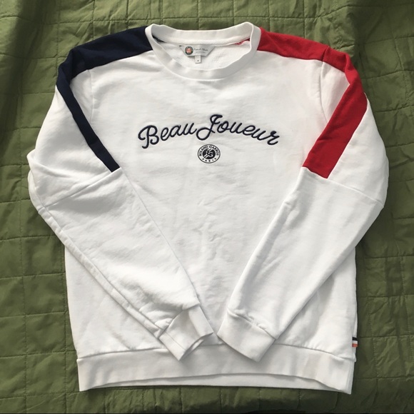 NWOT Roland Garos French open sweatshirt - Picture 6 of 7